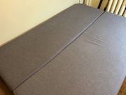 Łóżko Kanapa rozkładana szara