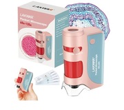 60x-120x mini mikroskop kieszonkowy dla dzieci i dorosłych