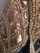 Bogato zdobiona sukienka firmy A Star is Born rozmiar 8 