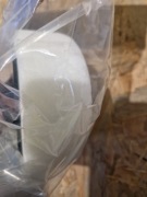 GĄBKA POLERSKA TWARDA 125MM M14 BIAŁY DYSK 