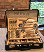 Zestaw Sztućców Hoffner Elegance 72 el. POŁYSK Komplet W Walizce