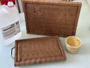 Deski kuchenne dębowe zestaw 2 szt cena 250zł