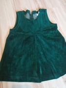 Sukienka welurowa r. 80