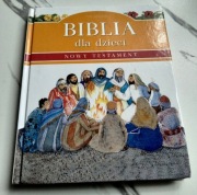 Biblia dla dzieci Nowy testament twarda oprawa 