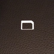 Adapter przejściówka micro SIM = nano SIM, biały stan idealny 