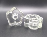 Świecznik świeczniki kwiat (2 sztuki) candlestick