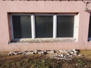 Okno pcv 345 x 145 cm 3450 x 1450 cm witryna