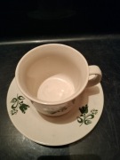 KUBEK  KUBKI FILIZANKI PRL komplet 2 szt