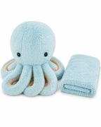 Pluszowy Ośmiornica z Kocem 100x160 cm | Miękka Przytulanka|Idealny Prezent