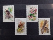 Znaczki ZSRR 1989 fauna pszczoły 