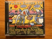 Public Image Ltd PIL The greatest Hits, so far CD
