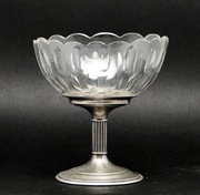 AI2 Biedermeier srebrna patera - 1880 Wiedeń