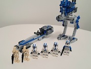 LEGO Star Wars 75280 żołnierze klony 501 legionu