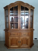 Dębowa Witryna OFM ścięte rogi