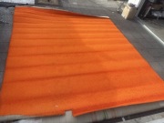 2x Wykładzina Zielona i Pomarańczowa