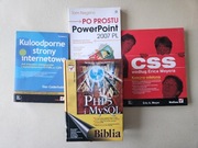 PHP, MySQL, CSS i inne - zestaw czterech poradników z branży IT