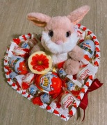 Słodki Box Serce Kinder