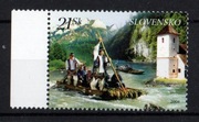 3999,Flisacy na Dunajcu,wydanie wspólne z pocztą Słowacji
