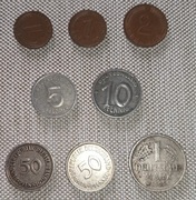 Niemcy Republika Federalna RFN i NRD zestaw mieszany 8 sztuk