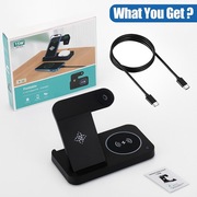 Ładowarka bezprzewodowa do Samsunga 4w1 Qi 744 