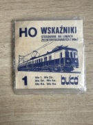 Wskaźniki 1:87 h0 na liniach zelektryfikowanych We makieta diorama kolejka