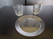 IKEA seria SÄLLSKAPLIG talerz szklanka kubek