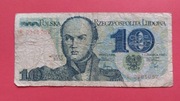 Banknot 10 złotych 1982 r Seria F