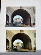 Pocztówka vintage miasta PRL Kluczbork lata 70.