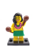 Lego Minifigures col03-14 - Hula Dancer Tancerka Hawaje/ series 3