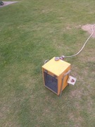 Używana nagrzewnica elektryczna Master 5 kw  wraz kablem siłowym 