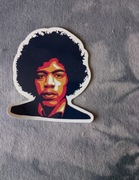 naklejka winylowa alternative  Jimi Hendrix