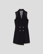 ZARA M kombinezon surdut nowy koronka