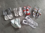 6 par skarpetek dziecięcych. Wszystkie rozm. 19