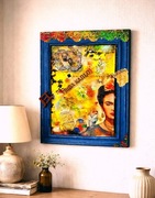 Obraz Frida Kahlo – faktura 3D mix-media | unikat | nowoczesny design