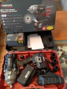 Klucz udarowy Parkside Performance PASSP 20-Li C4+aku 8.0Ah+4.0Ah+ładowarka