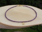 Naszyjnikz kamieni Anhydryt Jaskółka Rękodzieło * CZAROITU CZAR