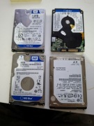 4 dyski 2.5 cala 2x1 1TB i 2x512 MB