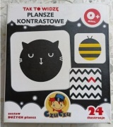 PLANSZE KONTRASTOWE Tak to widzę CZU CzuCzu 12+12