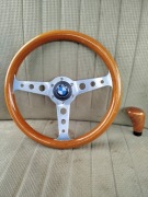 Kierownica Drewniana Momo Super Indy 1988 Bmw e9 e23 e24 e28 e30 Rarytas 