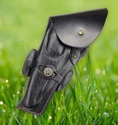 Kabura skórzana Remington / Colt 5-5,5" czarna LEWA 