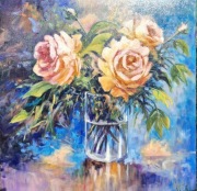Obraz olejny Róże 