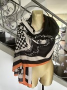 Chusta szal pareo sarong z lnu len 180 cm x 90 cm