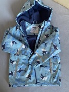 Kurtka i spodnie przeciwdeszczowe Lupilu 110/116