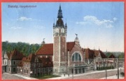 Gdańsk, Danzig, Dworzec Główny w Gdańsku  (175) - 1918 rok