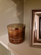 świeca 3-knotowaBath&Body Works warm vanilla sugar