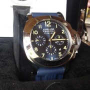 Panerai chronograph Ltd. ed XX/100 blue