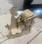 Scrapek Klęcznik chłopiec komunia LBA000300