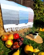 Duży ręcznik bawełniany, kąpielowy. Certyfikat OEKO-TEX 