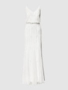 Lace Beads Suknia wieczorowa ślubna z cekinami i perełkami