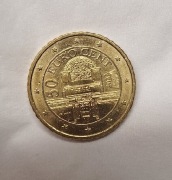 50 euro cent Austria rzadka moneta 